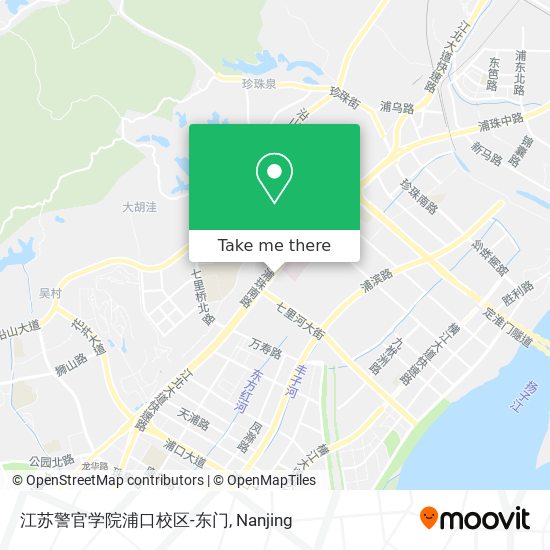 江苏警官学院浦口校区-东门 map