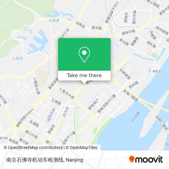 南京石佛寺机动车检测线 map