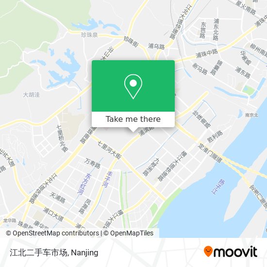 江北二手车市场 map