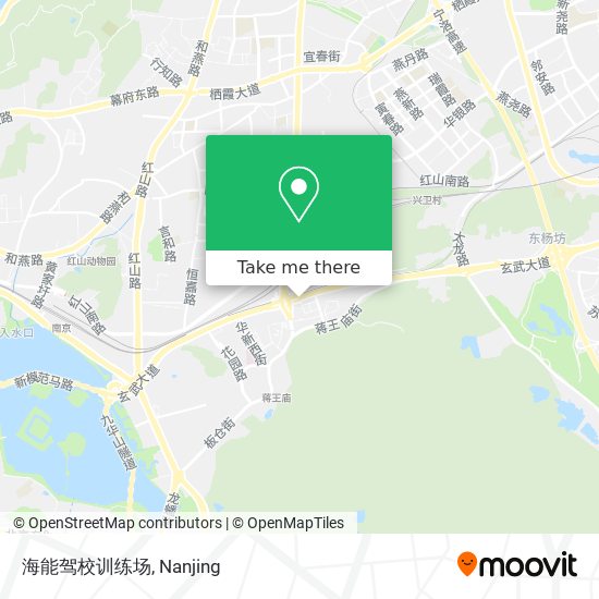 海能驾校训练场 map