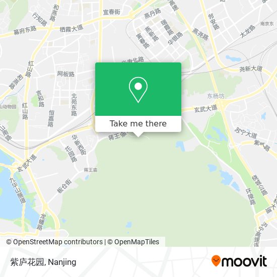 紫庐花园 map