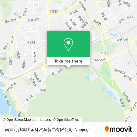 南京朗驰集团金杯汽车贸易有限公司 map