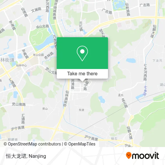 恒大龙珺 map