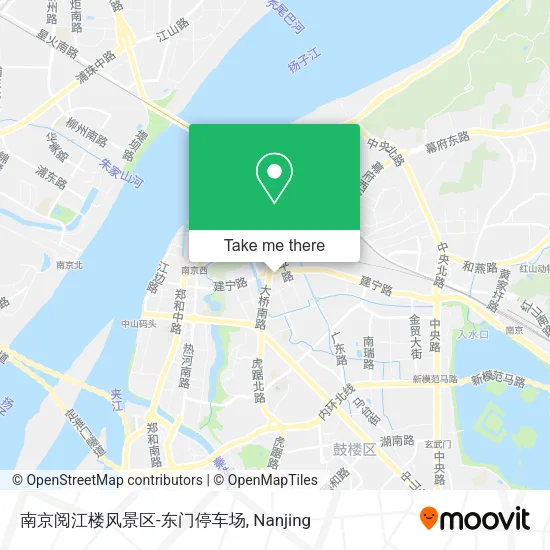 南京阅江楼风景区-东门停车场 map