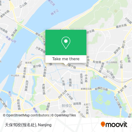 天保驾校(报名处) map