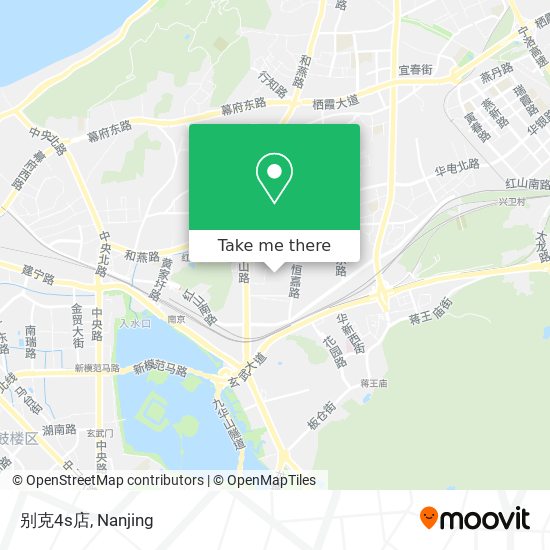 别克4s店 map