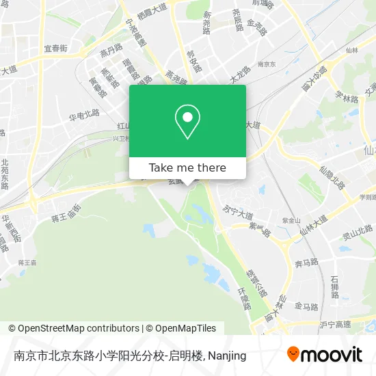 南京市北京东路小学阳光分校-启明楼 map