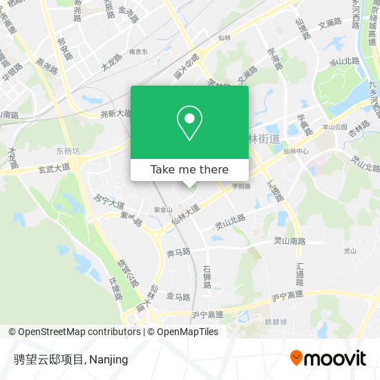 骋望云邸项目 map