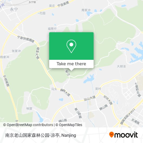 南京老山国家森林公园-凉亭 map
