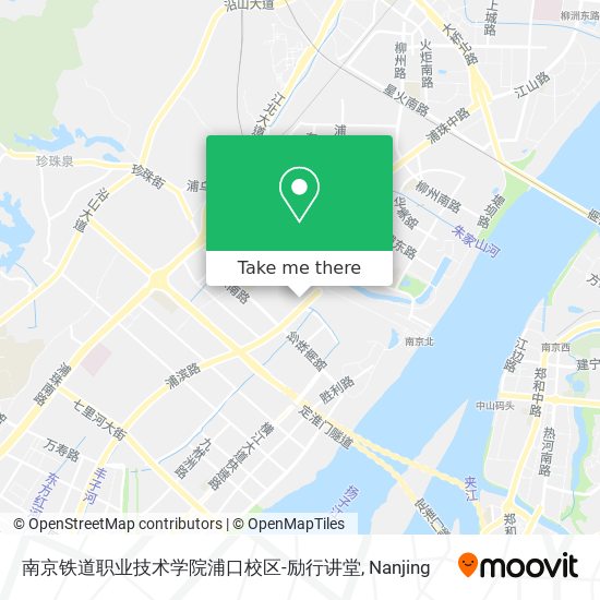 南京铁道职业技术学院浦口校区-励行讲堂 map