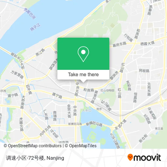 调速小区-72号楼 map