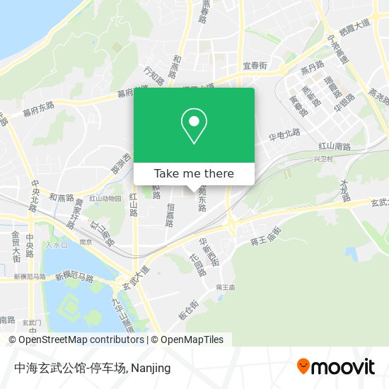 中海玄武公馆-停车场 map