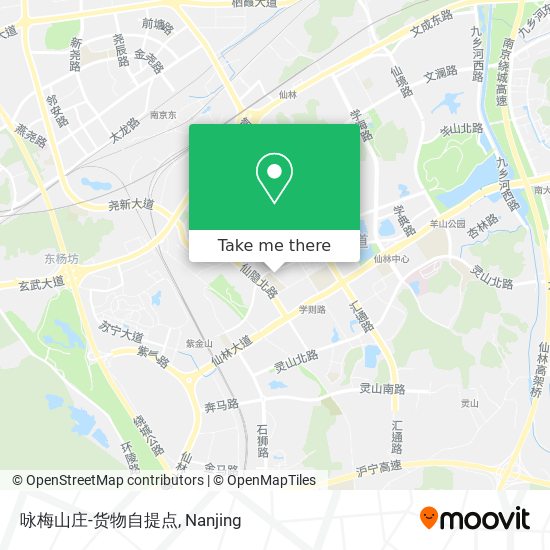 咏梅山庄-货物自提点 map