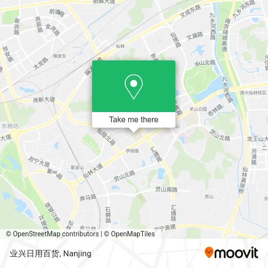 业兴日用百货 map