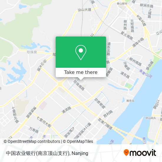 中国农业银行(南京顶山支行) map