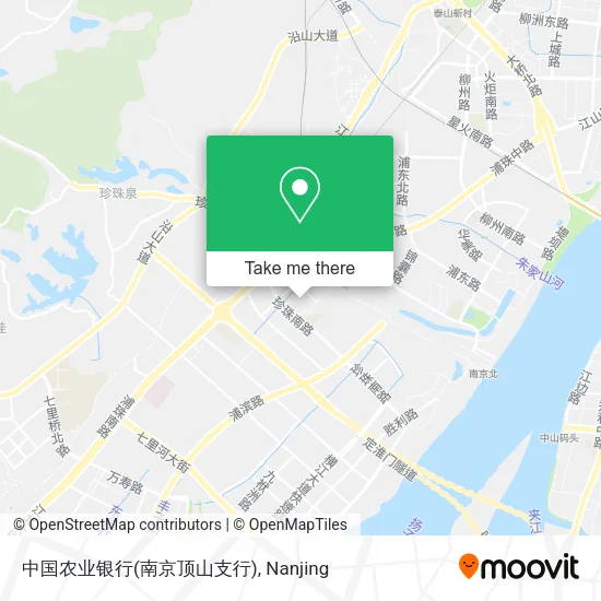 中国农业银行(南京顶山支行) map