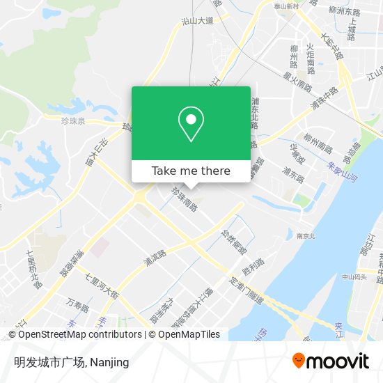 明发城市广场 map