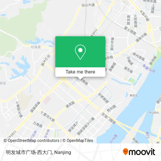 明发城市广场-西大门 map