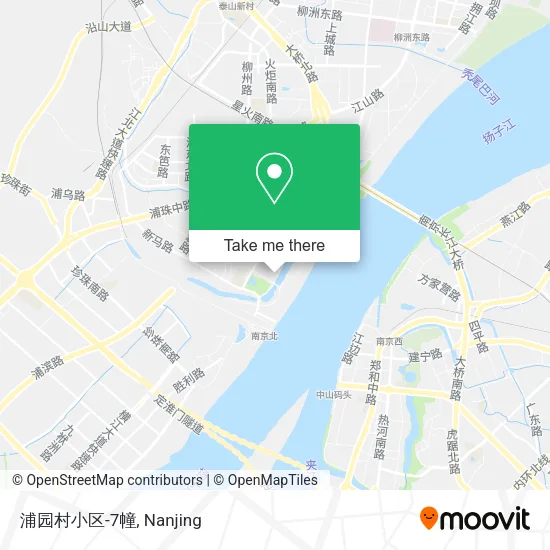 浦园村小区-7幢 map