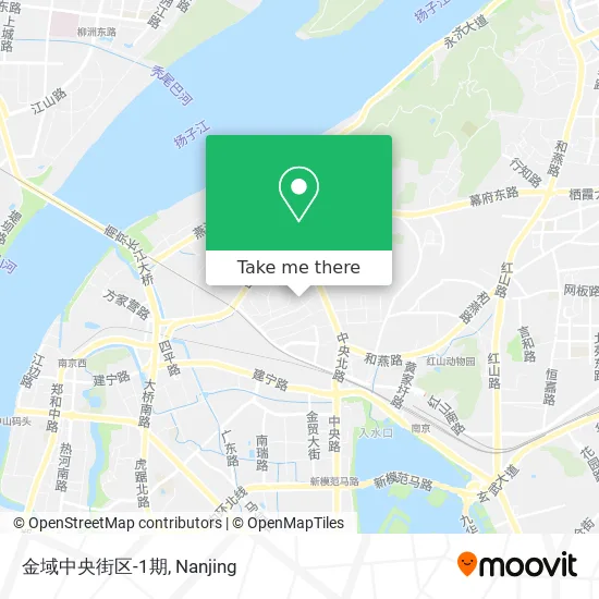 金域中央街区-1期 map