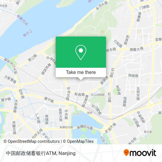 中国邮政储蓄银行ATM map