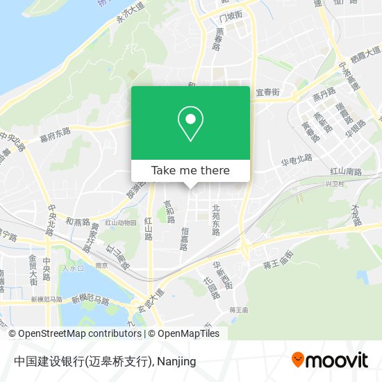 中国建设银行(迈皋桥支行) map