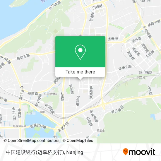 中国建设银行(迈皋桥支行) map