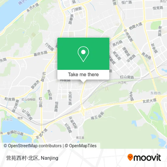 营苑西村-北区 map