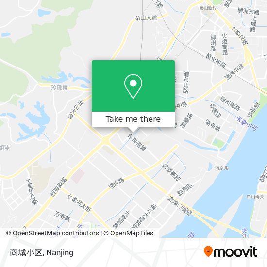 商城小区 map