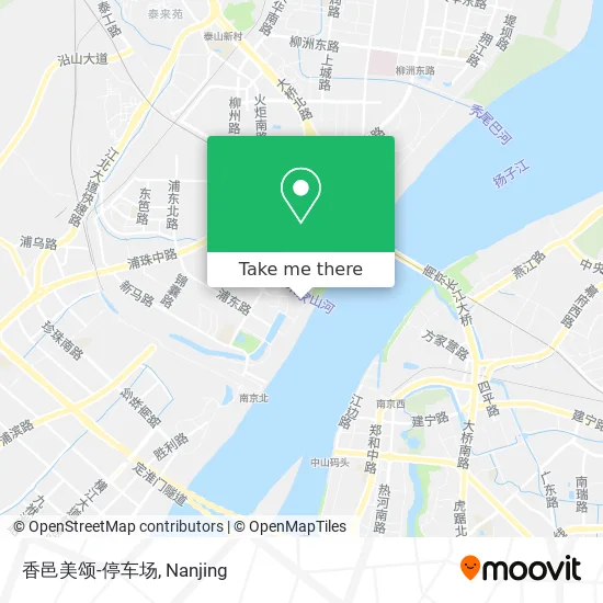 香邑美颂-停车场 map