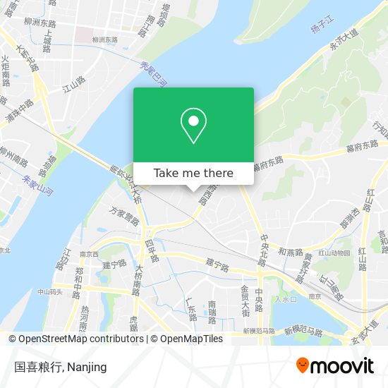 国喜粮行 map