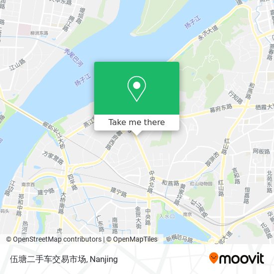 伍塘二手车交易市场 map