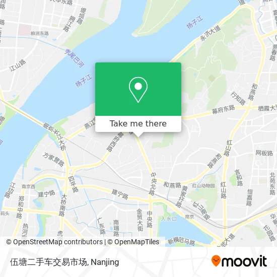 伍塘二手车交易市场 map