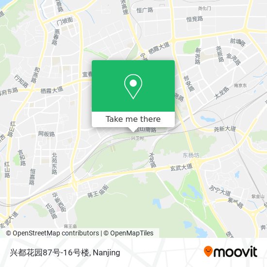 兴都花园87号-16号楼 map