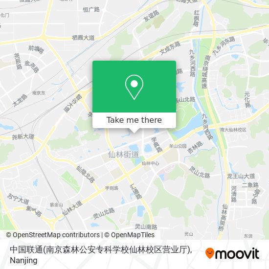 中国联通(南京森林公安专科学校仙林校区营业厅) map