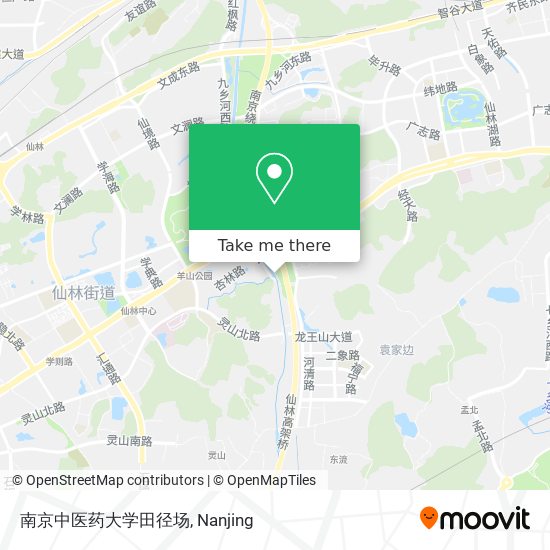 南京中医药大学田径场 map