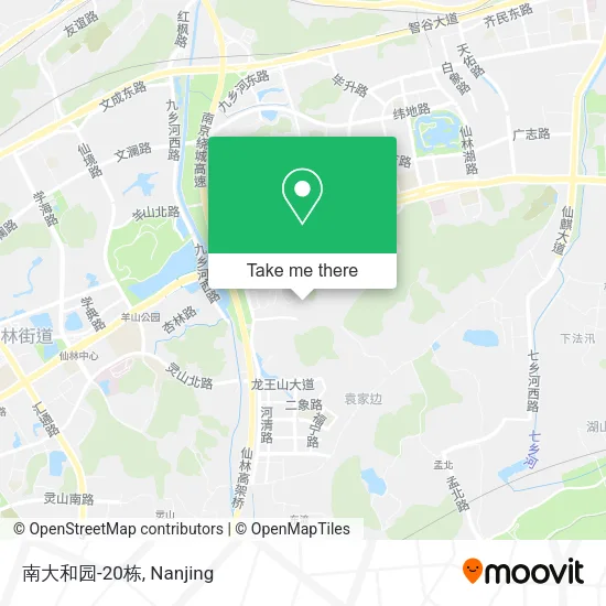 南大和园-20栋 map