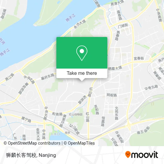 狮麟长客驾校 map