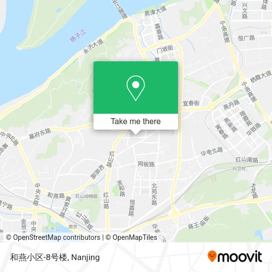 和燕小区-8号楼 map