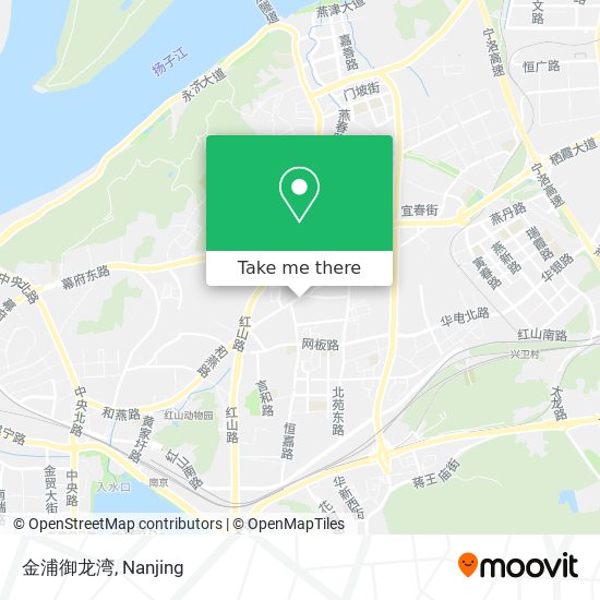 金浦御龙湾 map