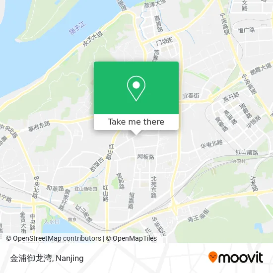 金浦御龙湾 map