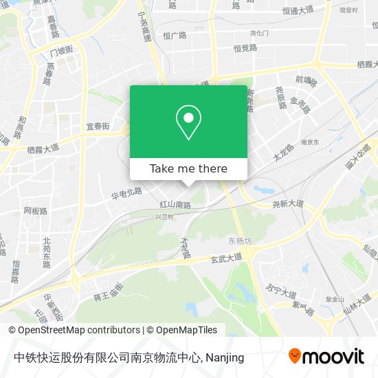 中铁快运股份有限公司南京物流中心 map