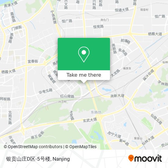 银贡山庄D区-5号楼 map