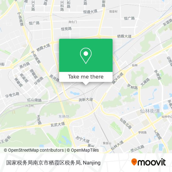 国家税务局南京市栖霞区税务局 map