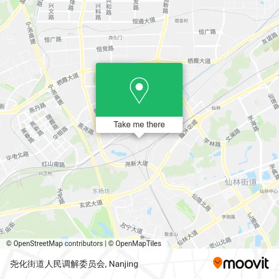尧化街道人民调解委员会 map