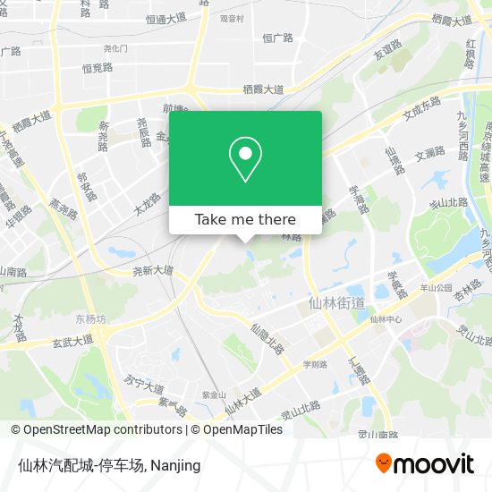 仙林汽配城-停车场 map