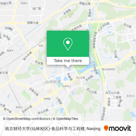 南京财经大学(仙林校区)-食品科学与工程楼 map