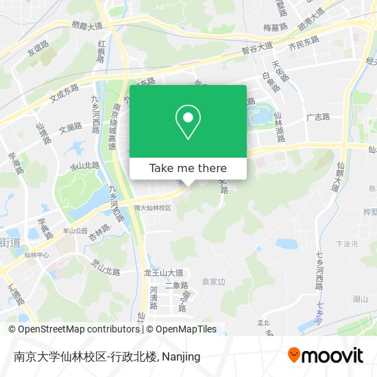 南京大学仙林校区-行政北楼 map