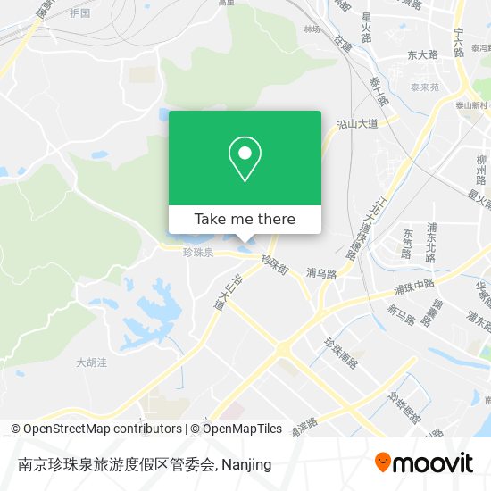 南京珍珠泉旅游度假区管委会 map
