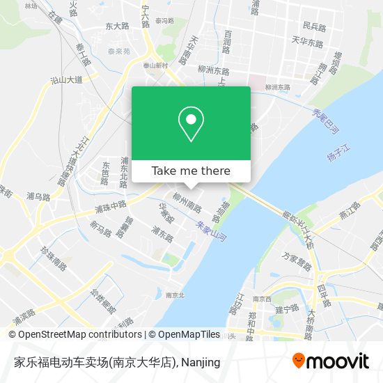 家乐福电动车卖场(南京大华店) map